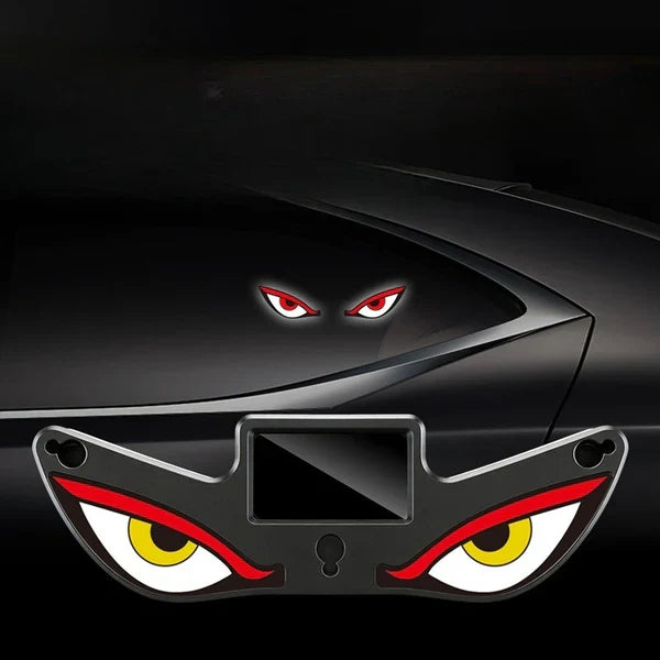 Solar Devil Eye LED Warning Lightšļ¼Automatically light-sensitiveļ¼