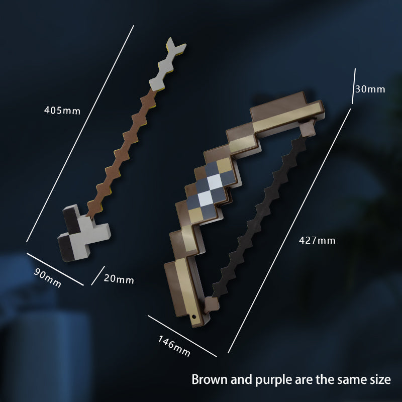 DIYCOM Pixel Bow & Arrow Prop