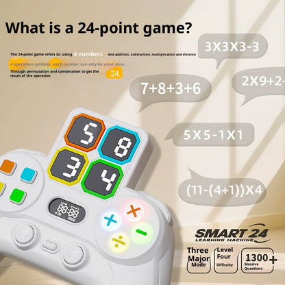 BrainTap 24-Point Math Game Console