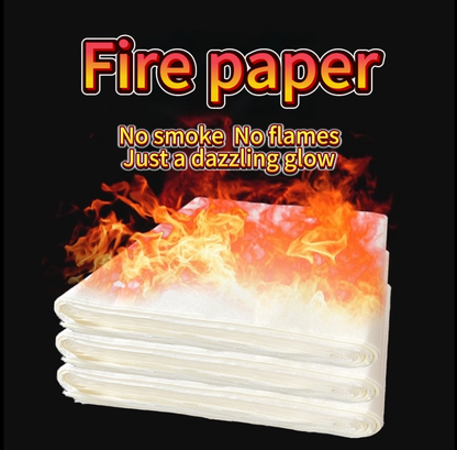 Fire paper