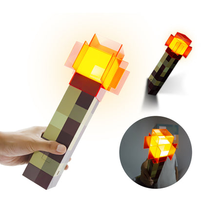 DIYCOM Pixel Red Stone Torch