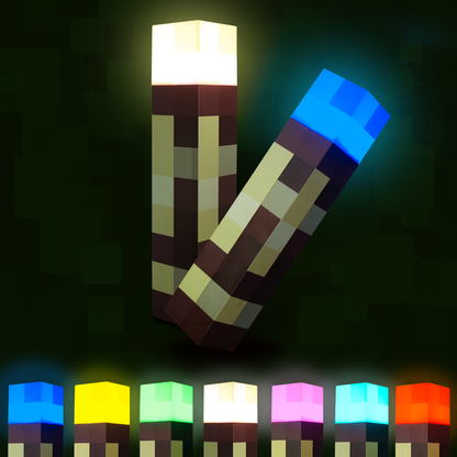 DIYCOM Seven-Color Pixel Night Light