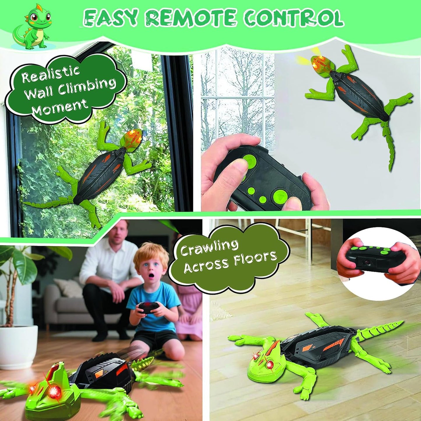 Wall-Crawling Robots – Gecko&Cockroach