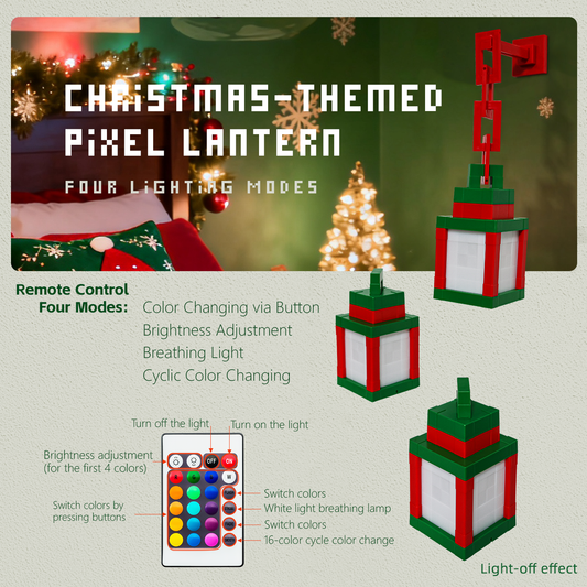 DIYCOM Christmas Pixel Lantern
