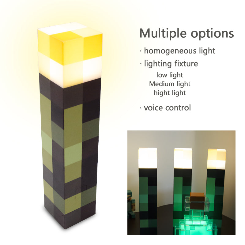 DIYCOM Pixel Torch Night Light