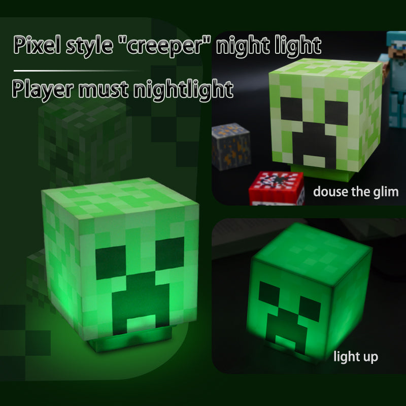 DIYCOM Pixel Creeper Night Light