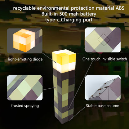 DIYCOM Pixel Torch Night Light