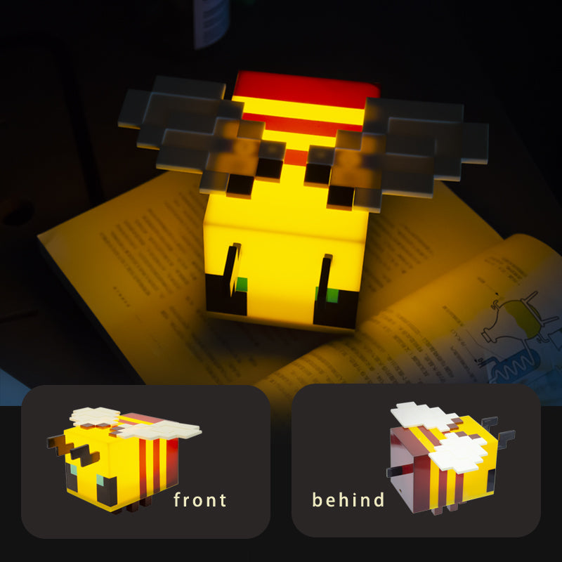 Pixel Pet: Bee Lamp™ – Cute Pixel Bee Night Light