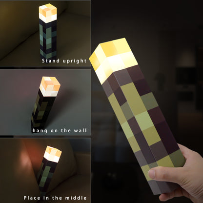 DIYCOM Pixel Torch Night Light