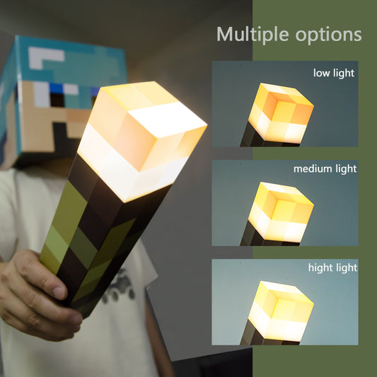 DIYCOM Pixel Torch Night Light