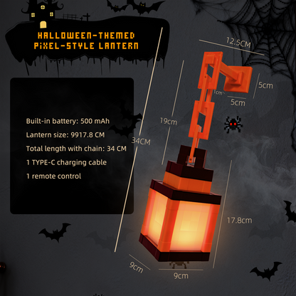 DIYCOM Halloween Pixel Lantern