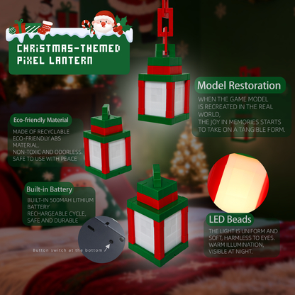 DIYCOM Christmas Pixel Lantern