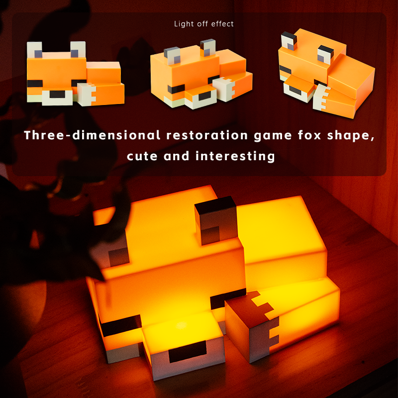Fox-Shaped Night Light ™– Cute Desk Lamp
