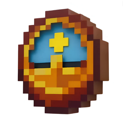 DIYCOM Pixel Wall Clock – Retro Decor, Christmas Gift