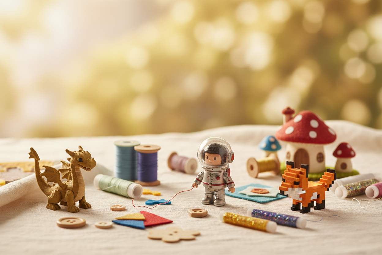 DIYCOM Warm Linen Bokeh Banner