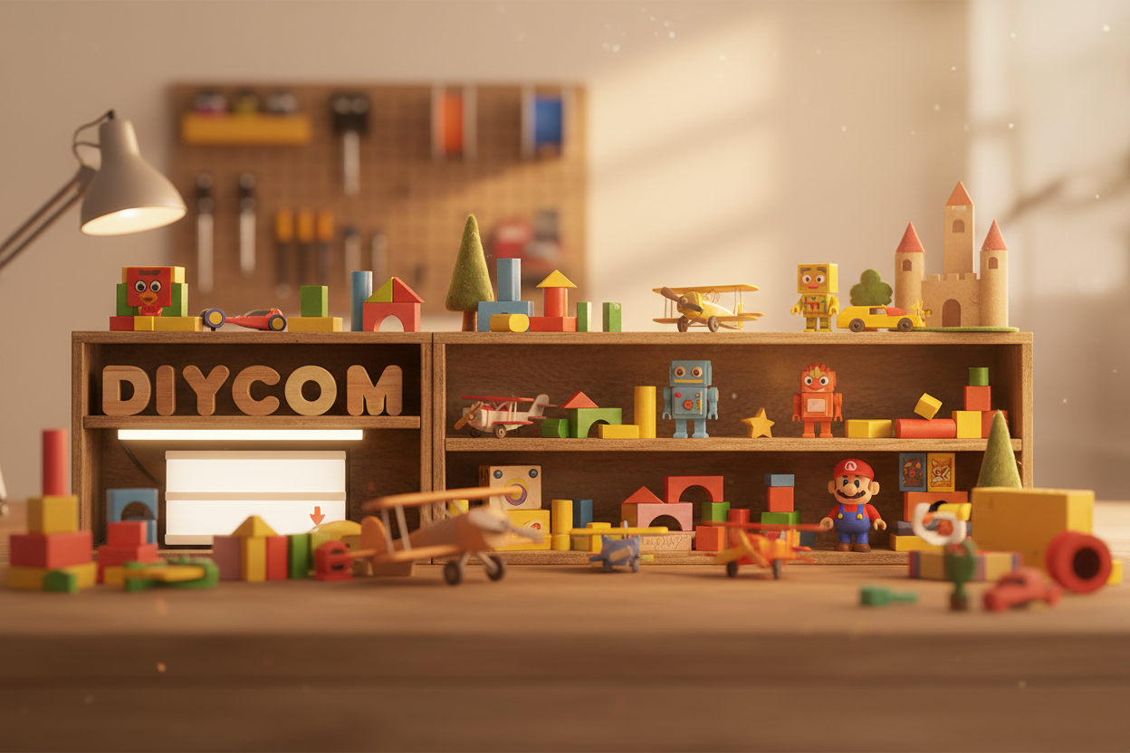 DIYCOM Warm Nostalgic Banner 1